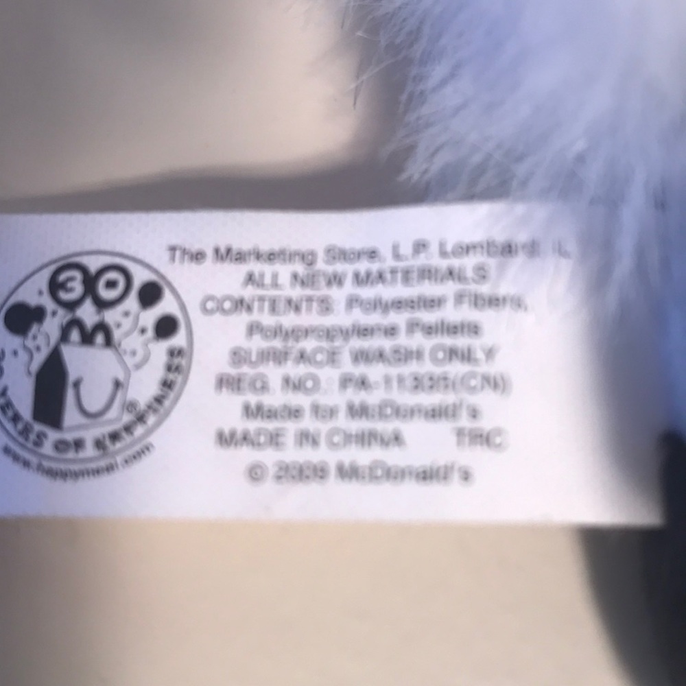 TY 2.0 “Skunkers” McDonalds 30 yrs Happiness - Picture 9 of 9